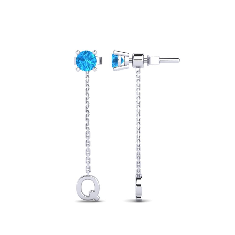 Blue Topaz Women's Earring Aundrea Q