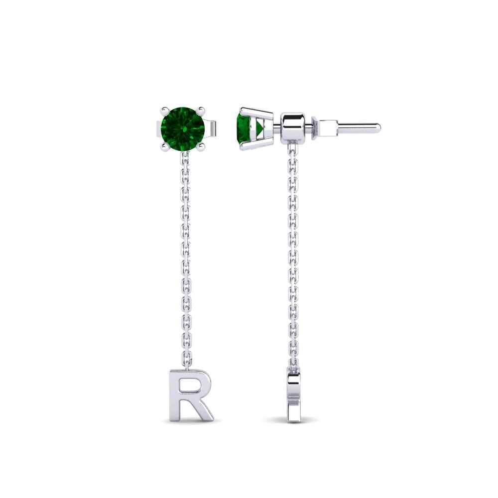 Green Zirconia Women's Earring Aundrea R