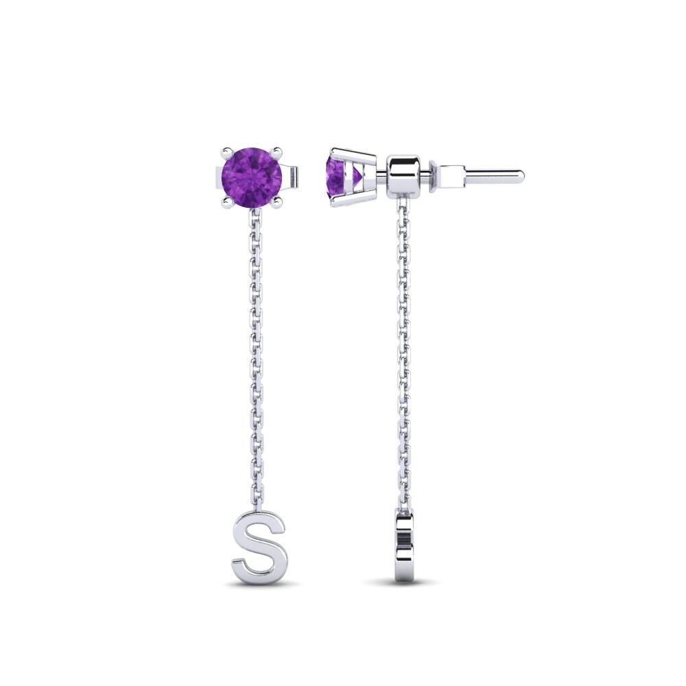 Amethyst Women's Earring Aundrea S