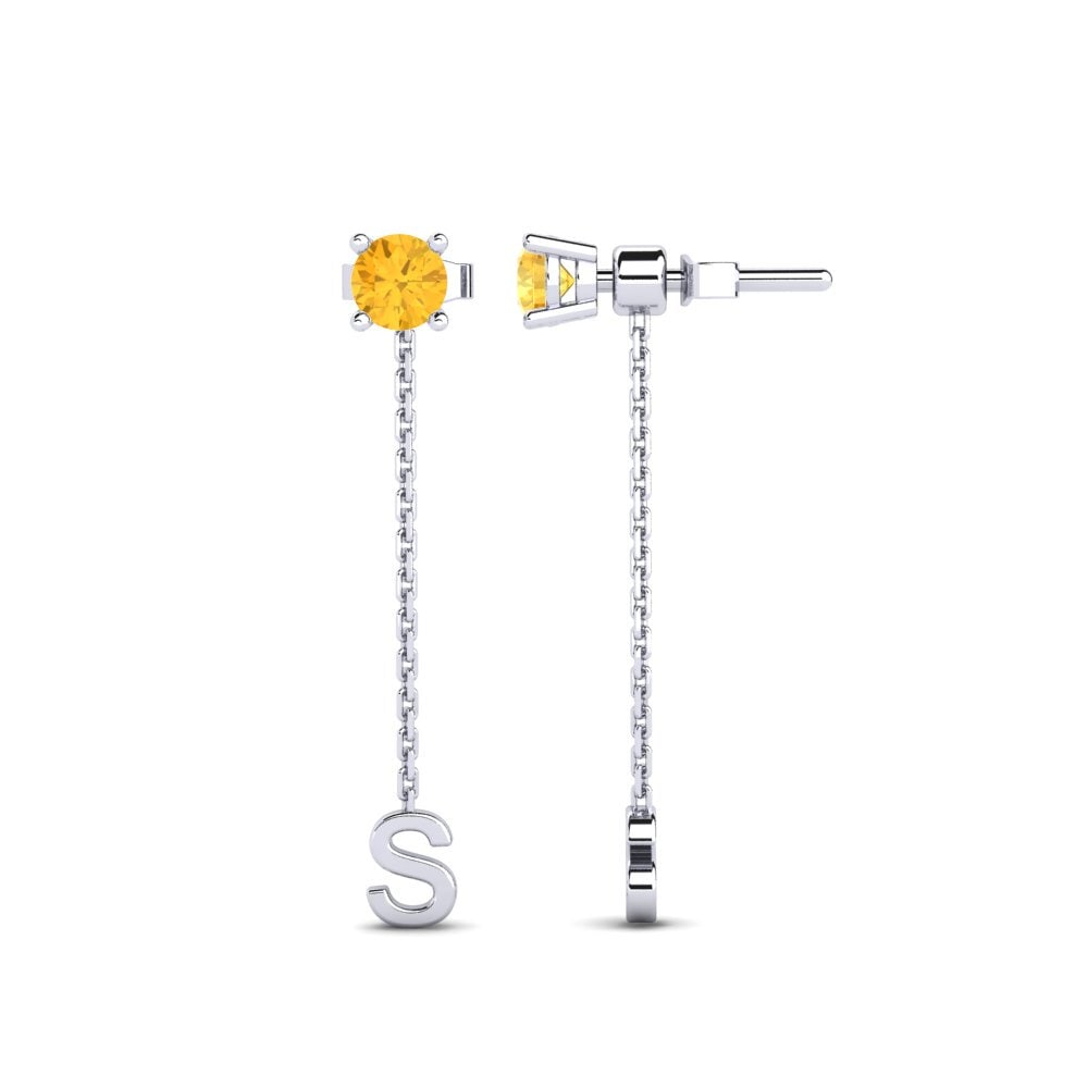 Citrine Women's Earring Aundrea S