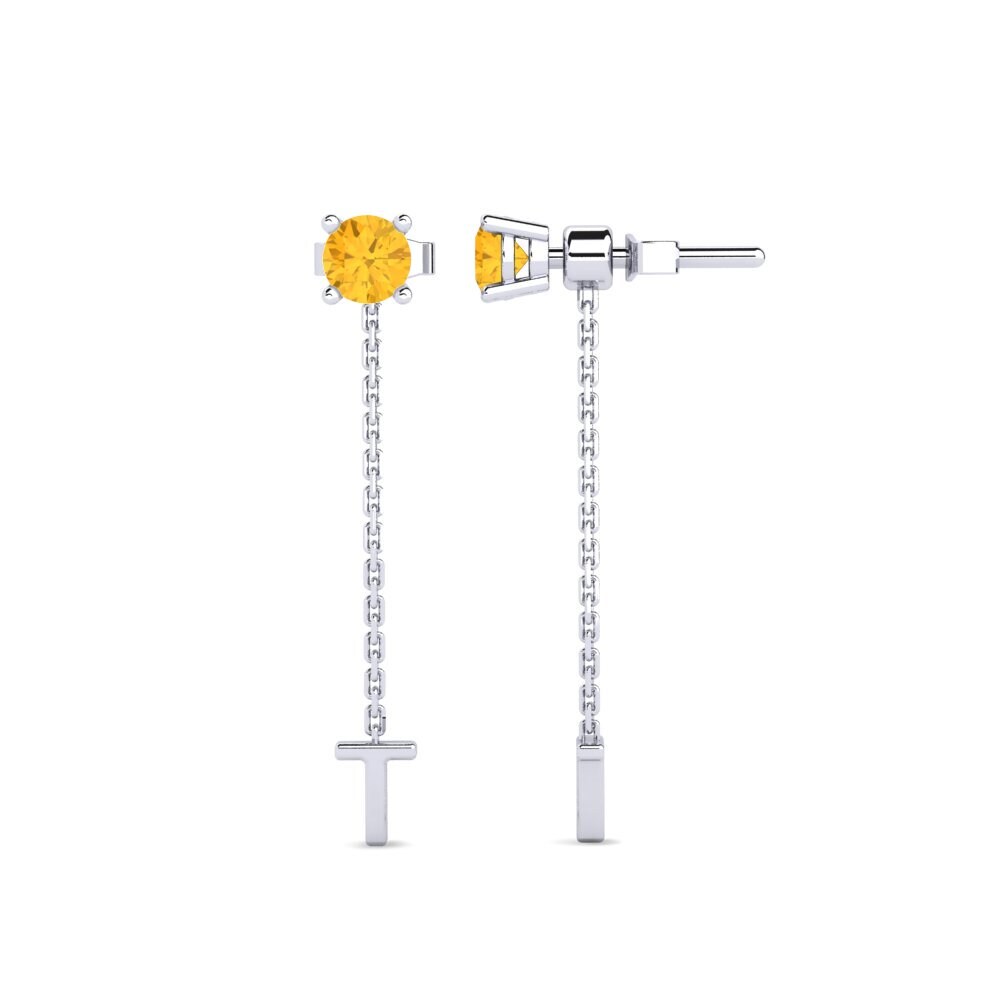 Citrine Women's Earring Aundrea T