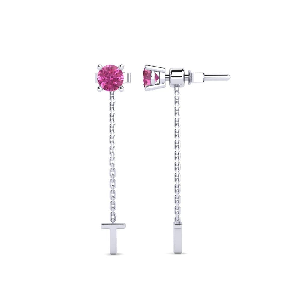 Pink Topaz Women's Earring Aundrea T