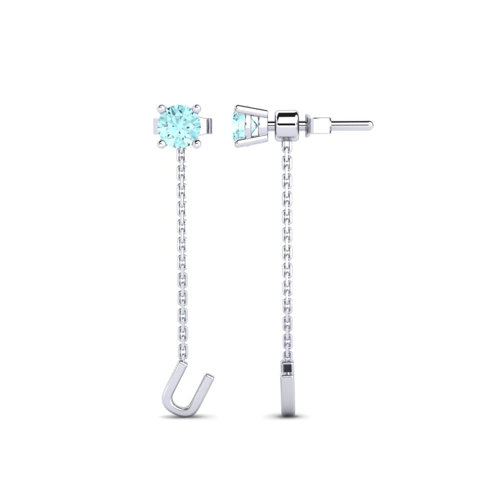 Aquamarine Women's Earring Aundrea U