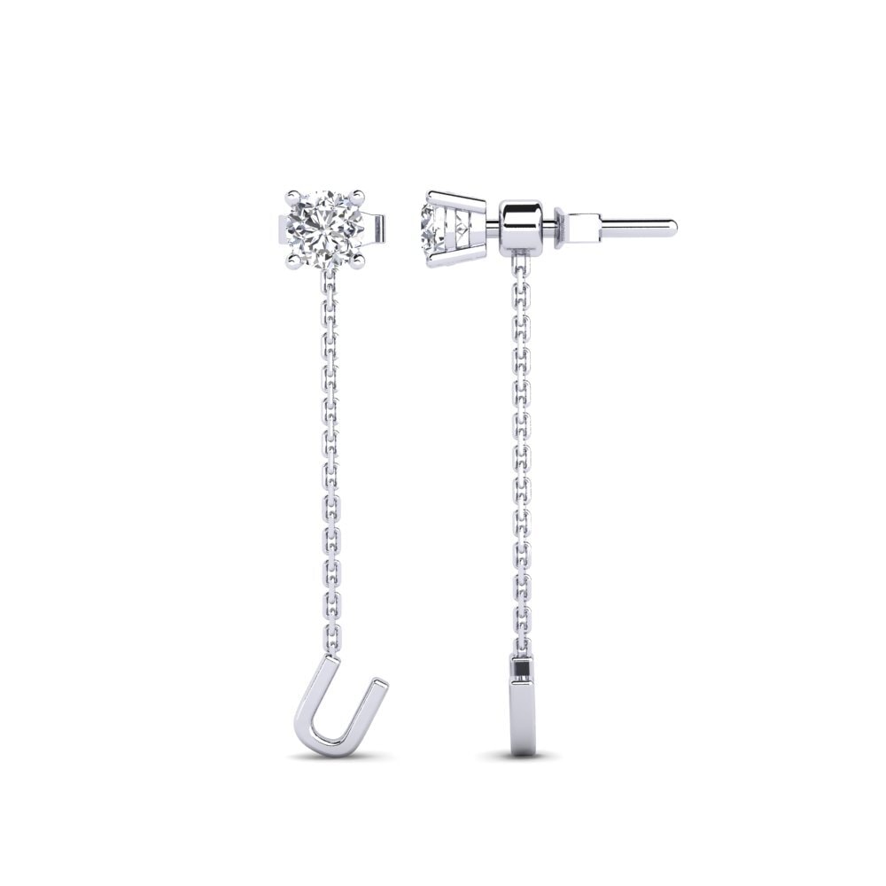 Diamond Women's Earring Aundrea U