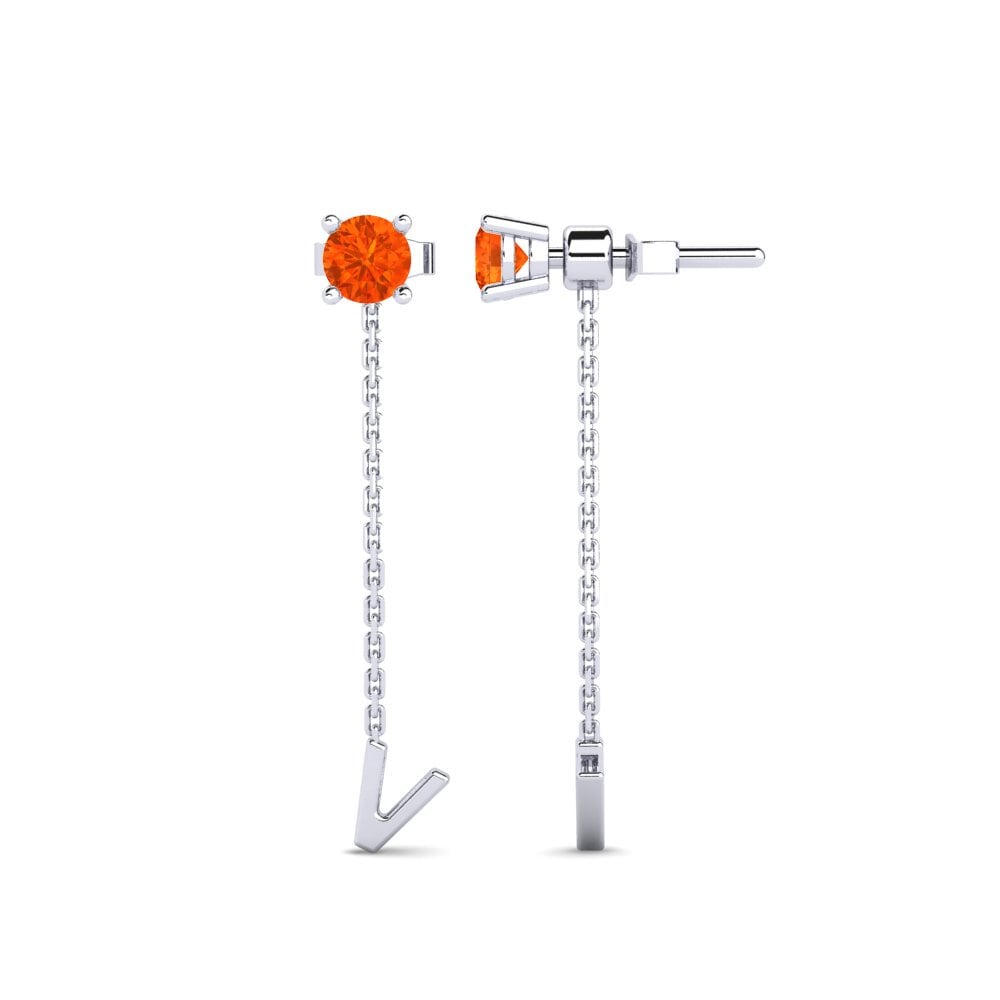 Fire Opal Women's Earring Aundrea V