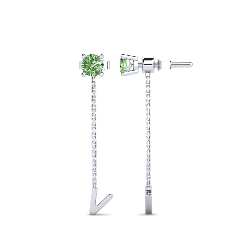 Green Diamond Women's Earring Aundrea V