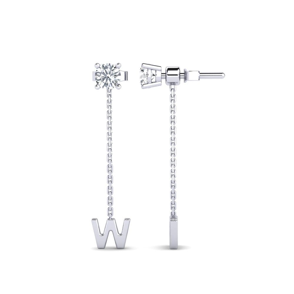 White Zircon Women's Earring Aundrea W