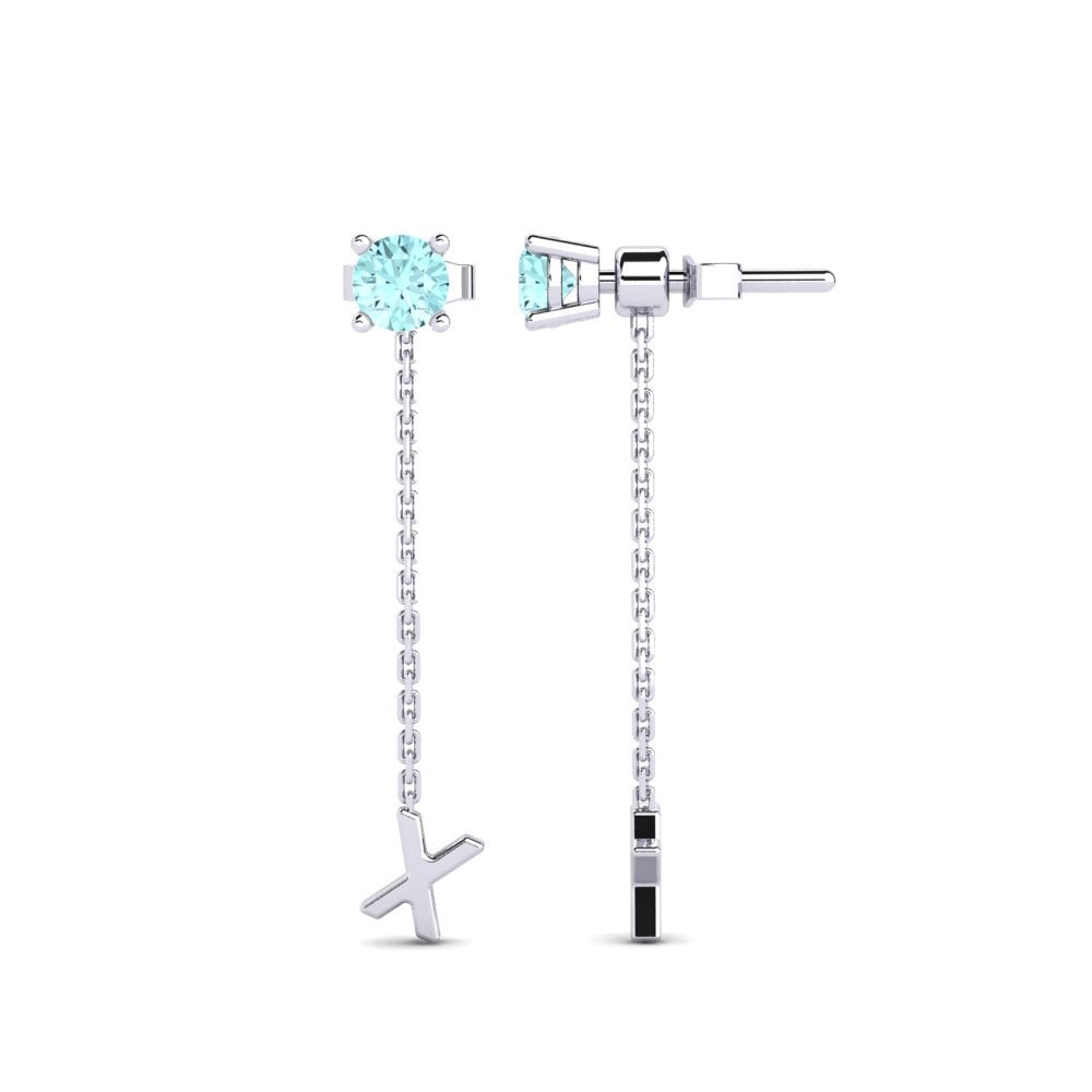 Aquamarine Women's Earring Aundrea X