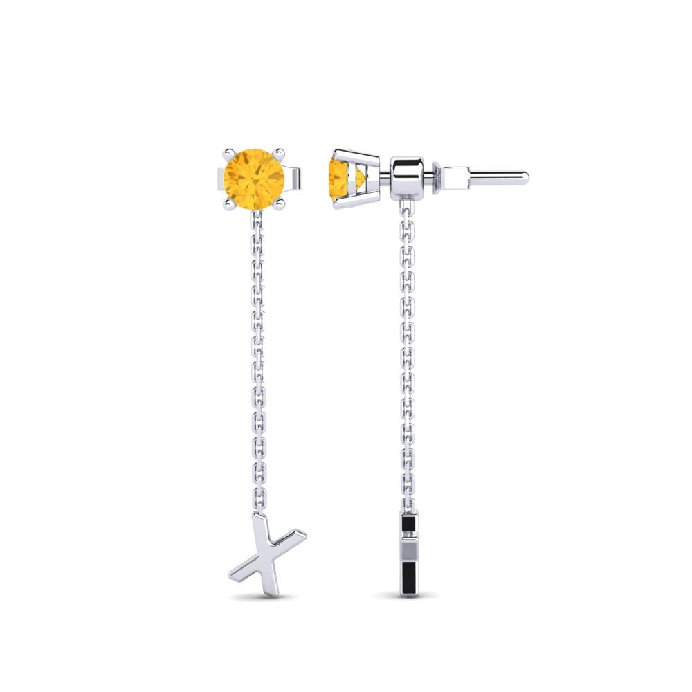 Citrine Women's Earring Aundrea X
