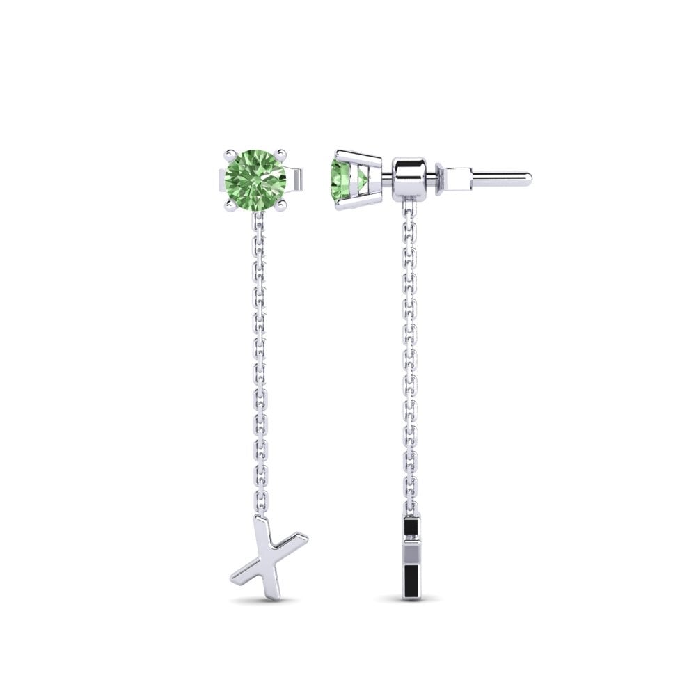 Green Diamond Women's Earring Aundrea X