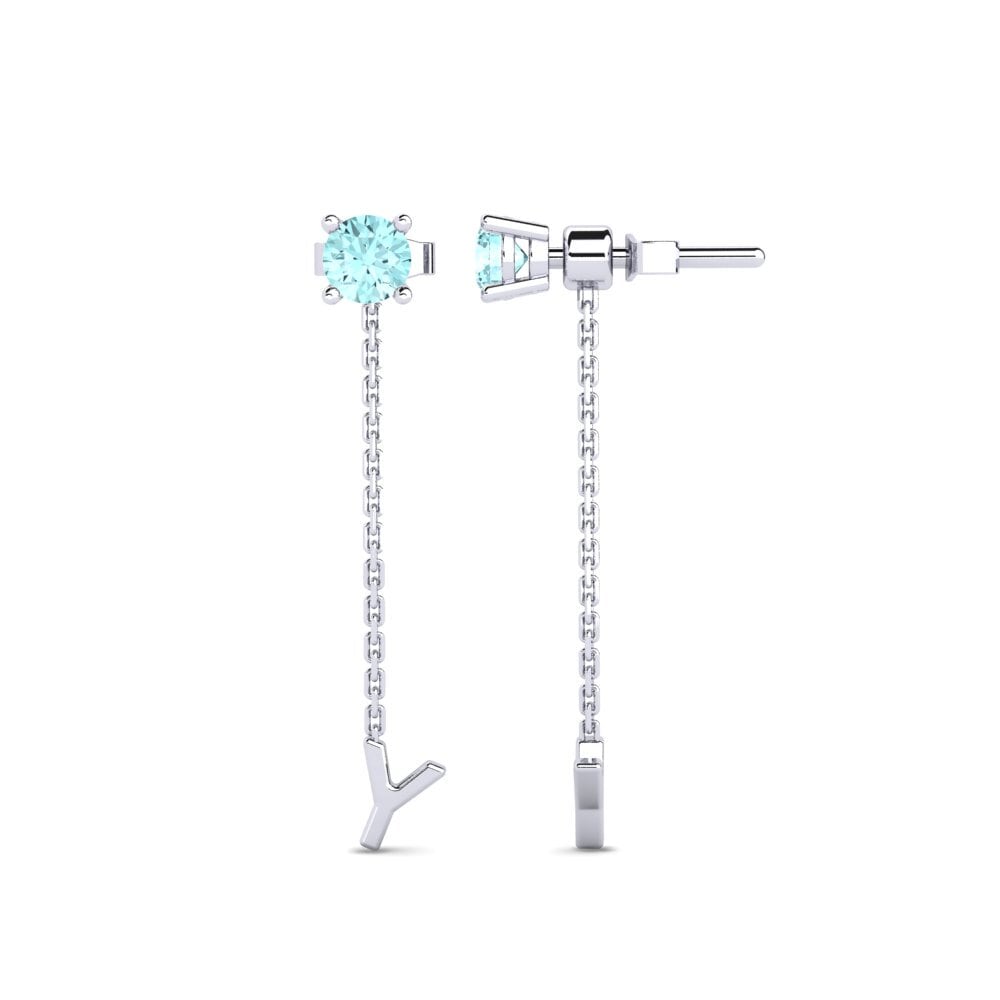 Aquamarine Women's Earring Aundrea Y