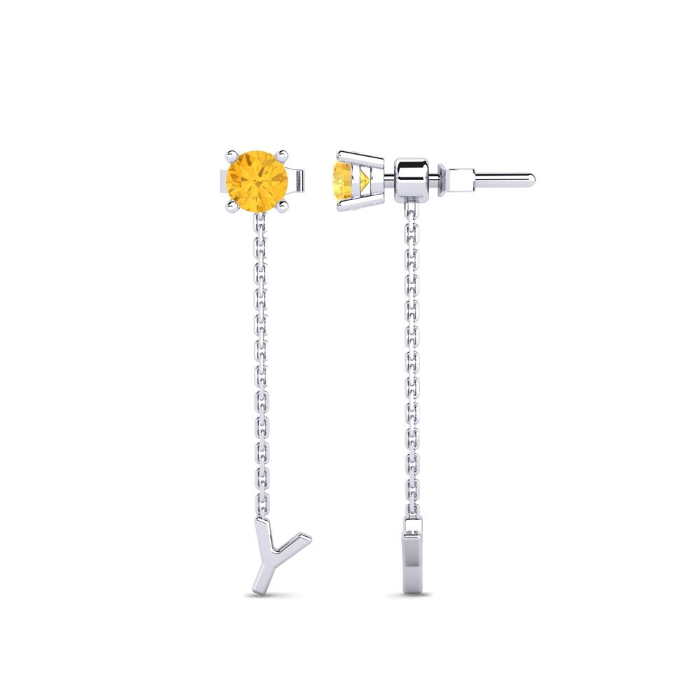 Citrine Women's Earring Aundrea Y
