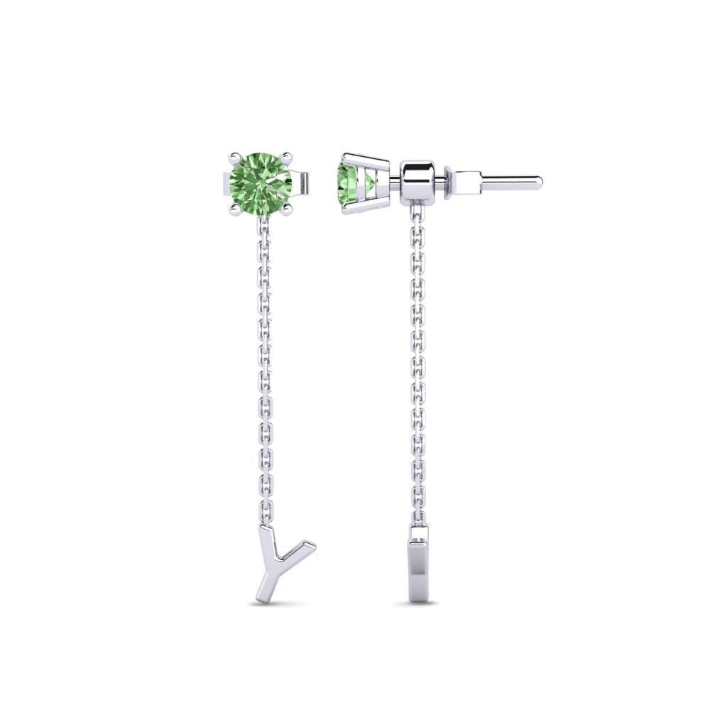 Green Diamond Women's Earring Aundrea Y