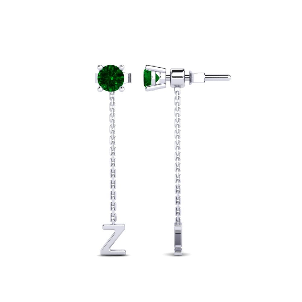 Green Zirconia Women's Earring Aundrea Z