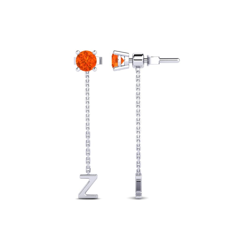 Fire Opal Women's Earring Aundrea Z