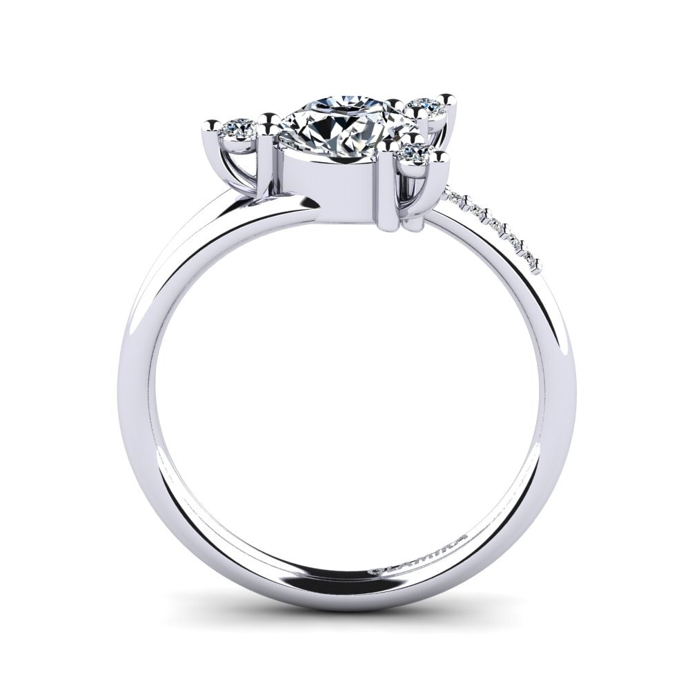 Zirconia Engagement Ring Auritia