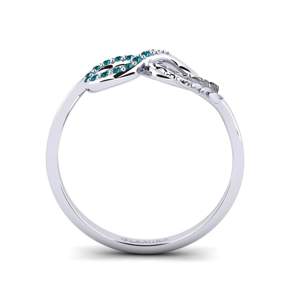 Blauer Diamant Ring Aveniren