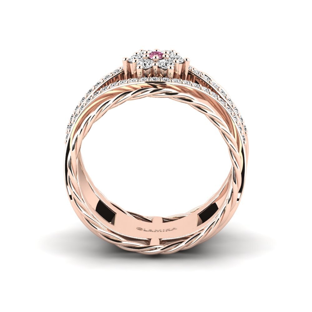 Rhodolite Garnet Ring Avrain