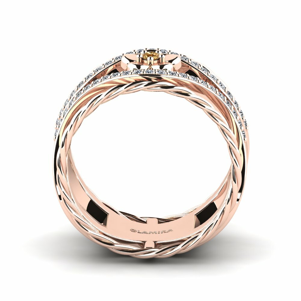 Diamant Brun Bague Avranches