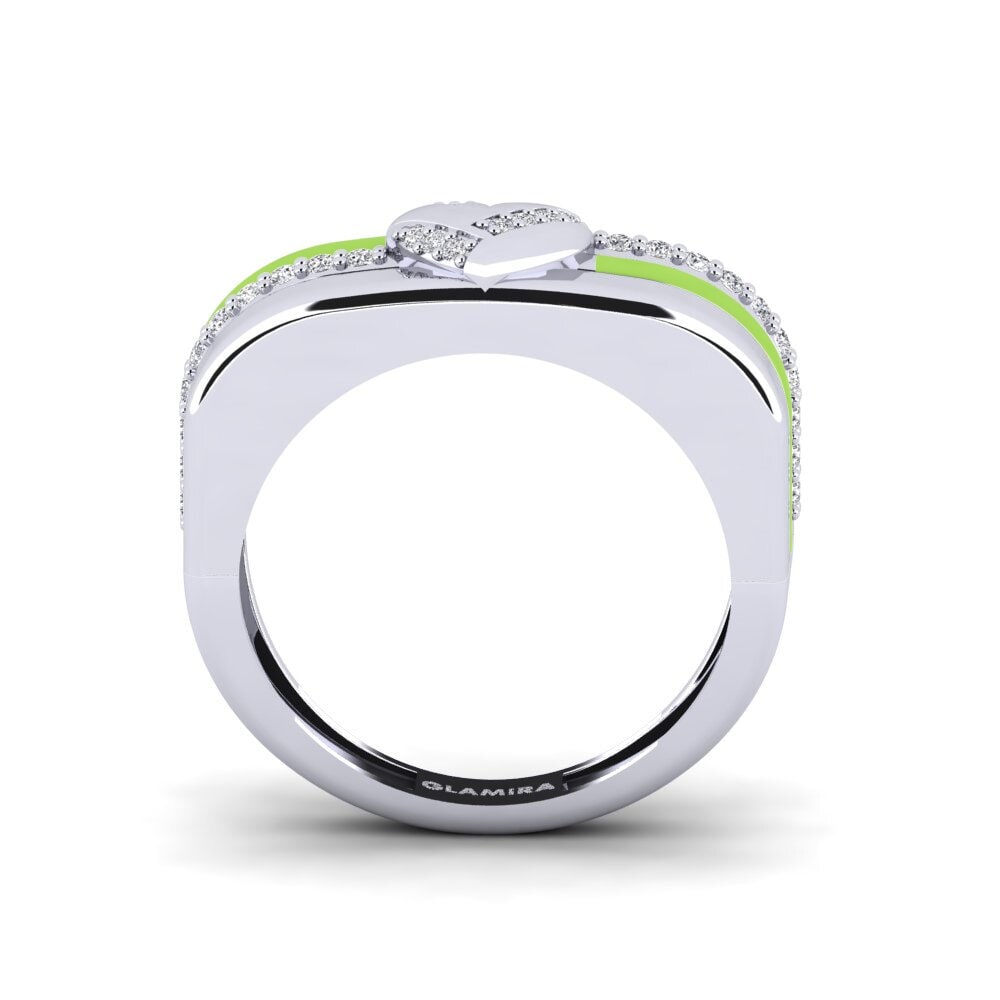 14ct White Gold Ring Azora