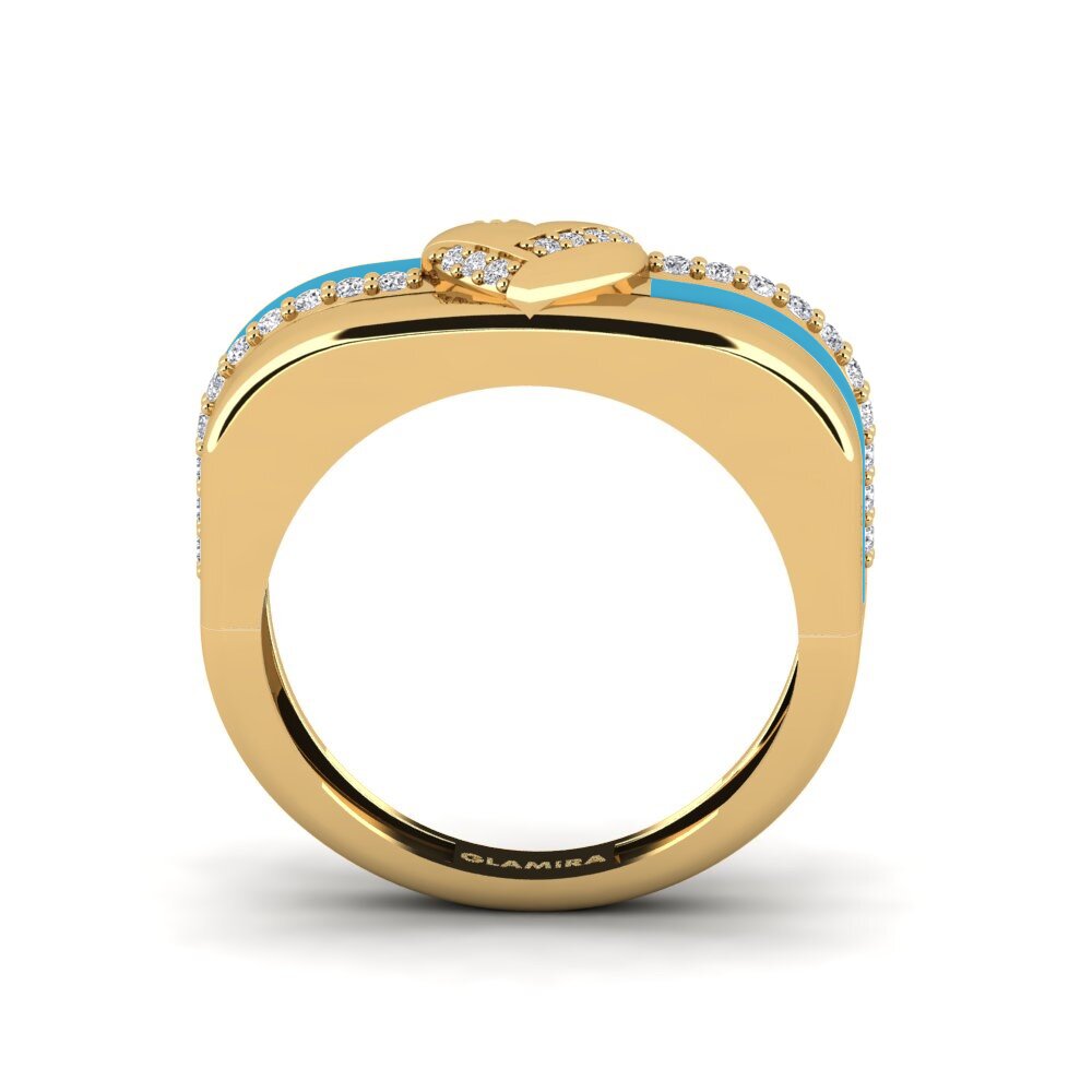 Gelbgold 750 Ring Azora