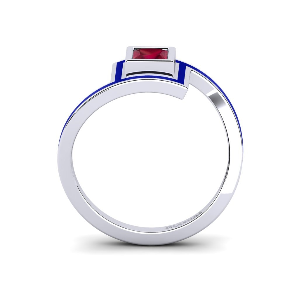 Rubin Verlobungsring Bahoue
