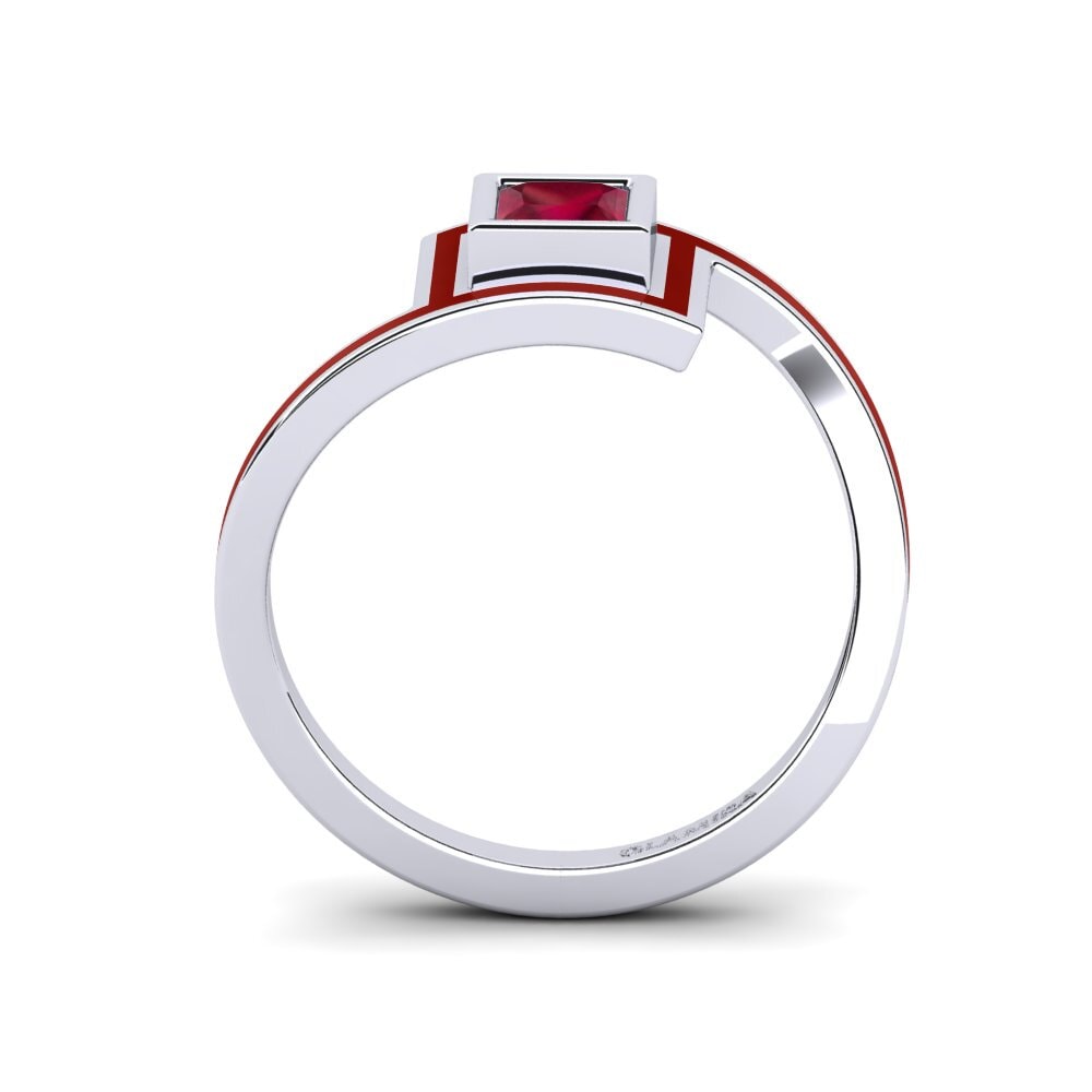 Rubin Verlobungsring Bahoue