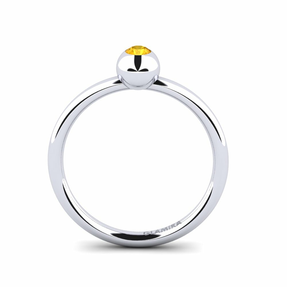 Citrine Ring Ballstonering