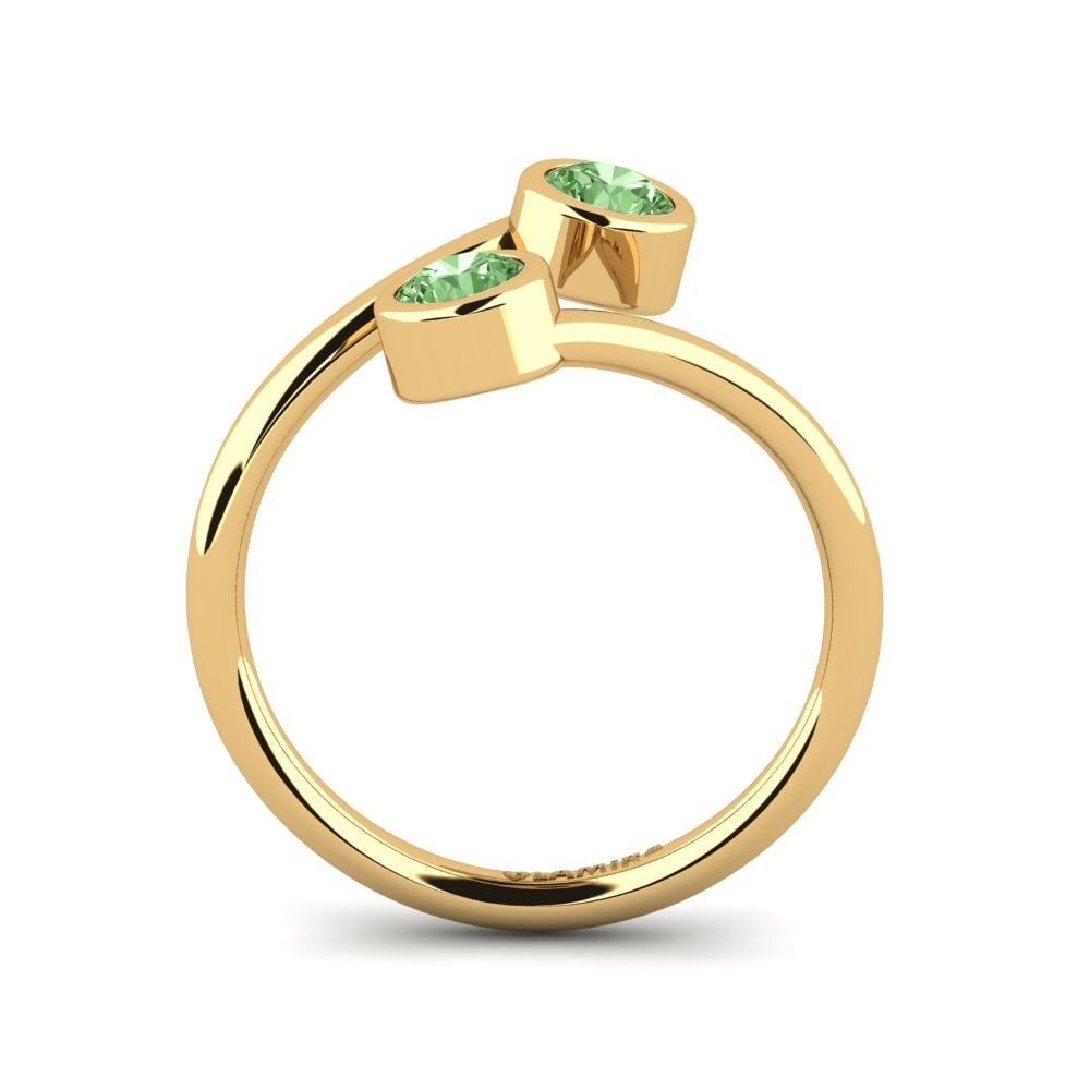 Diamante Verde Anillo de compromiso Bally