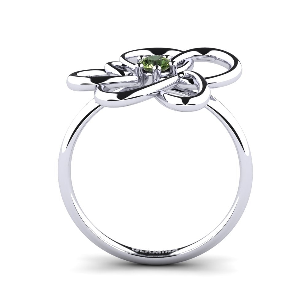 Green Sapphire Ring Barbe