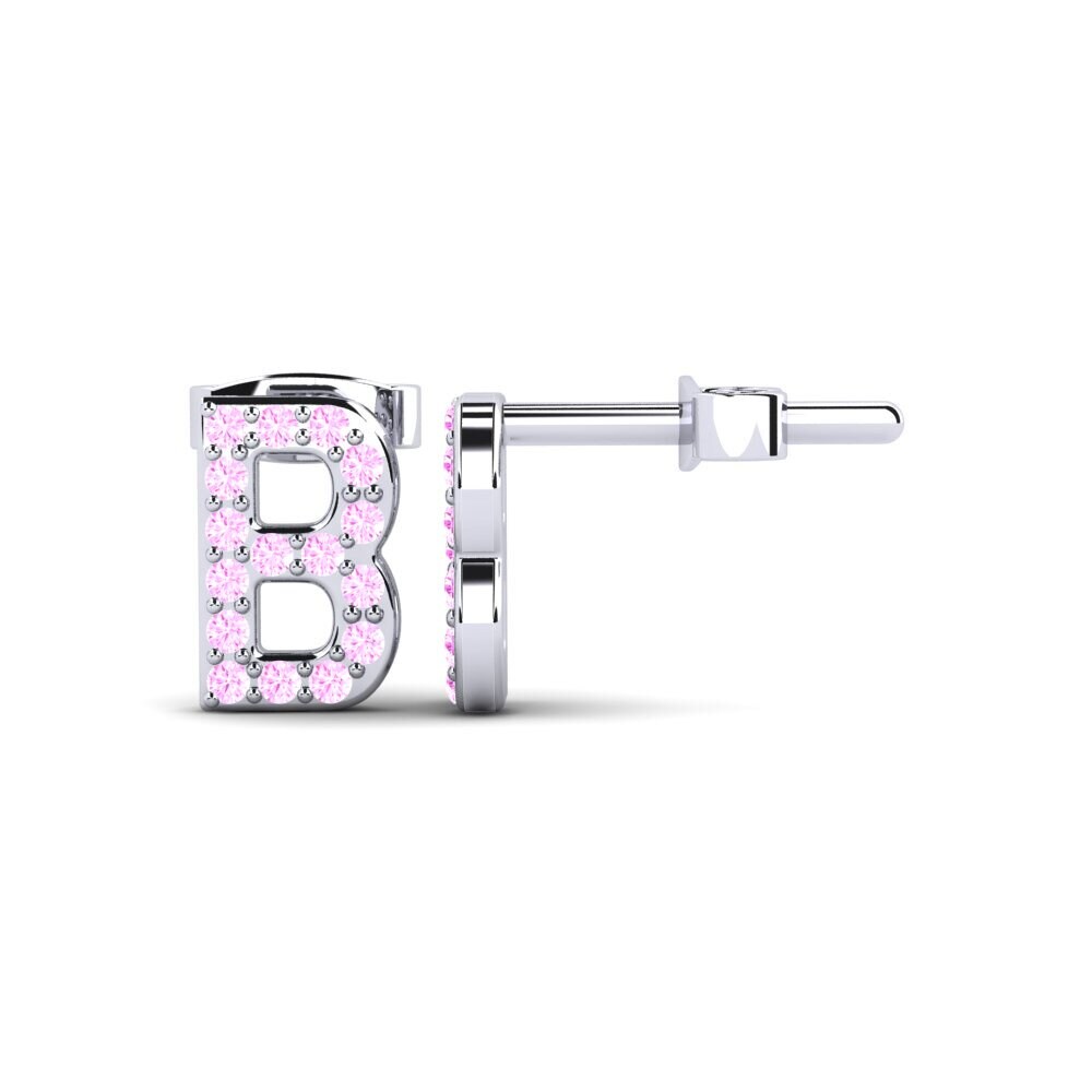 Pink Sapphire Women's Earring Barbra B