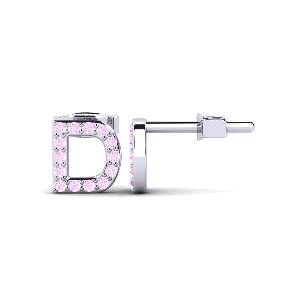 Pink Sapphire Women's Earring Barbra D