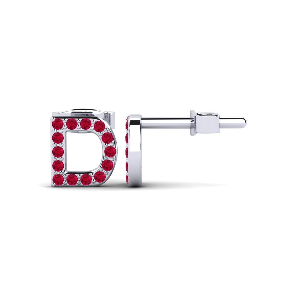 Ruby Women's Earring Barbra D