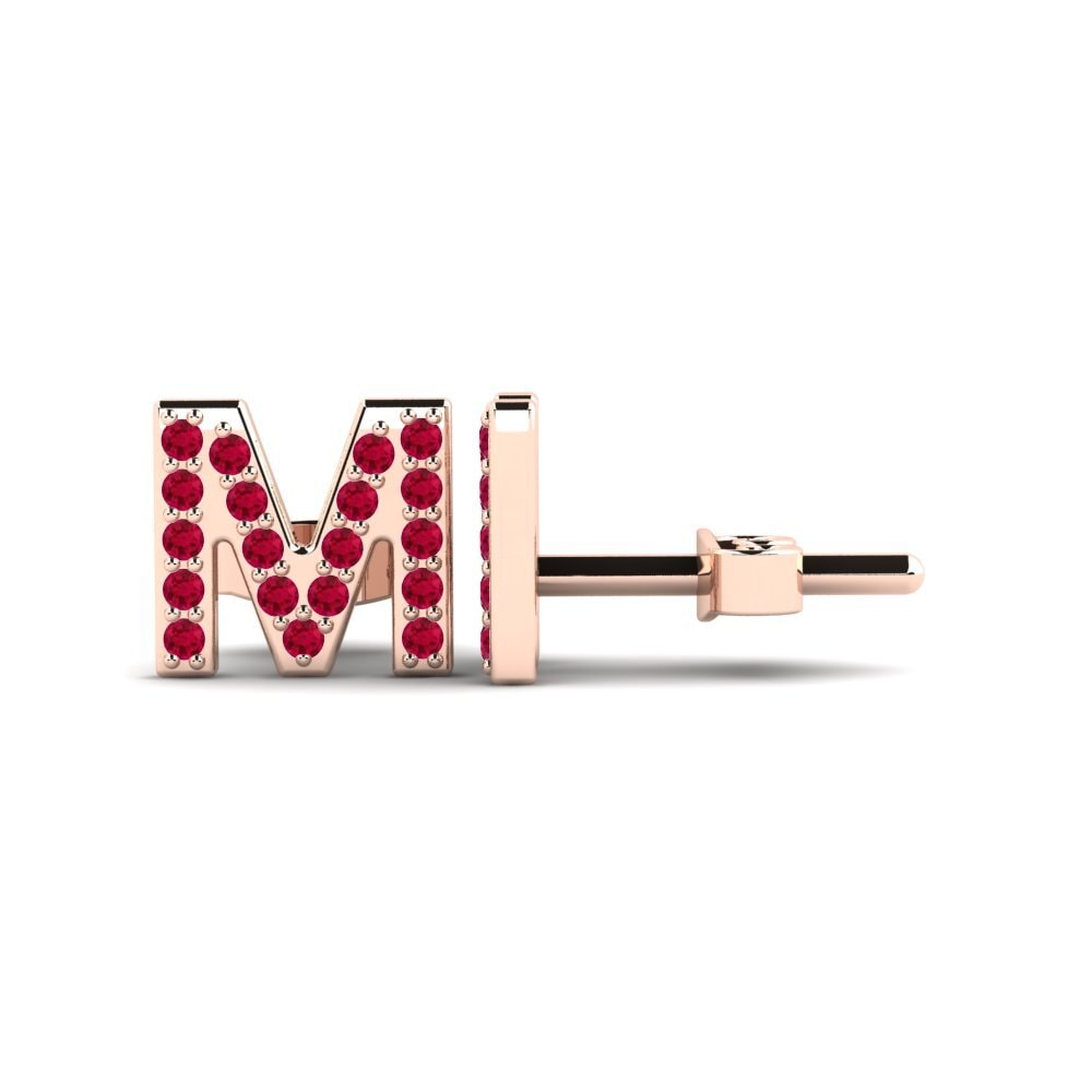 Ruby Women's Earring Barbra M