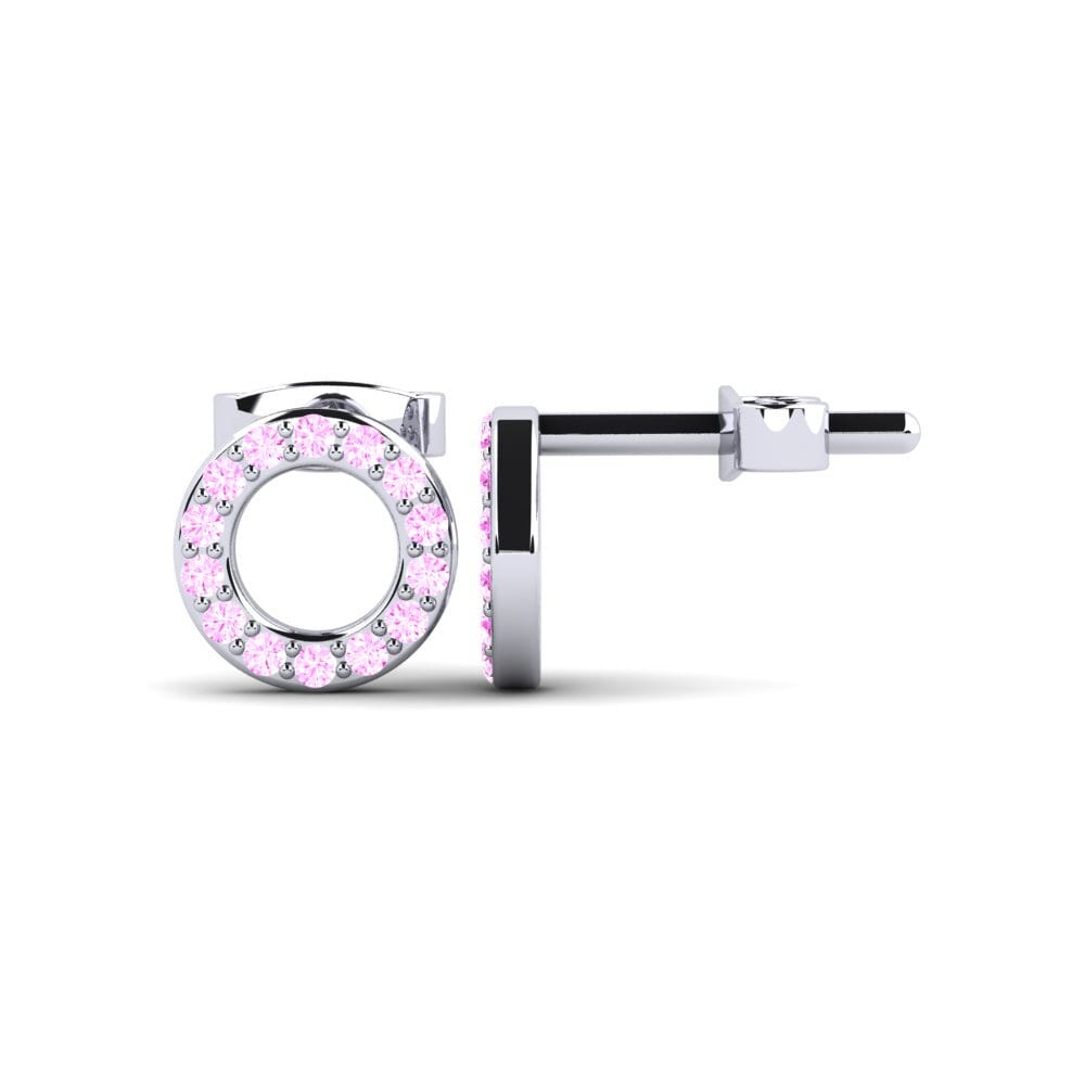 Pink Sapphire Women's Earring Barbra O