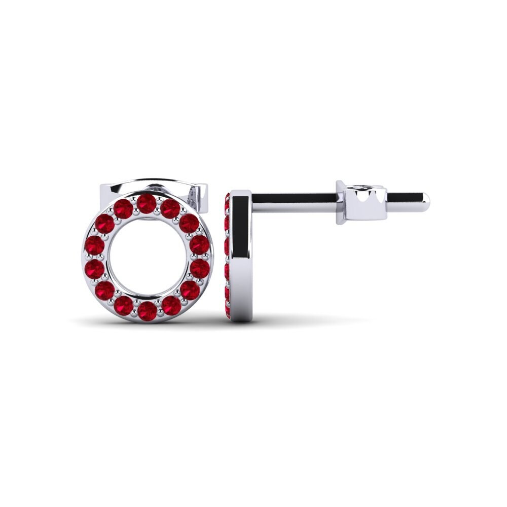 Red Zirconia Women's Earring Barbra O