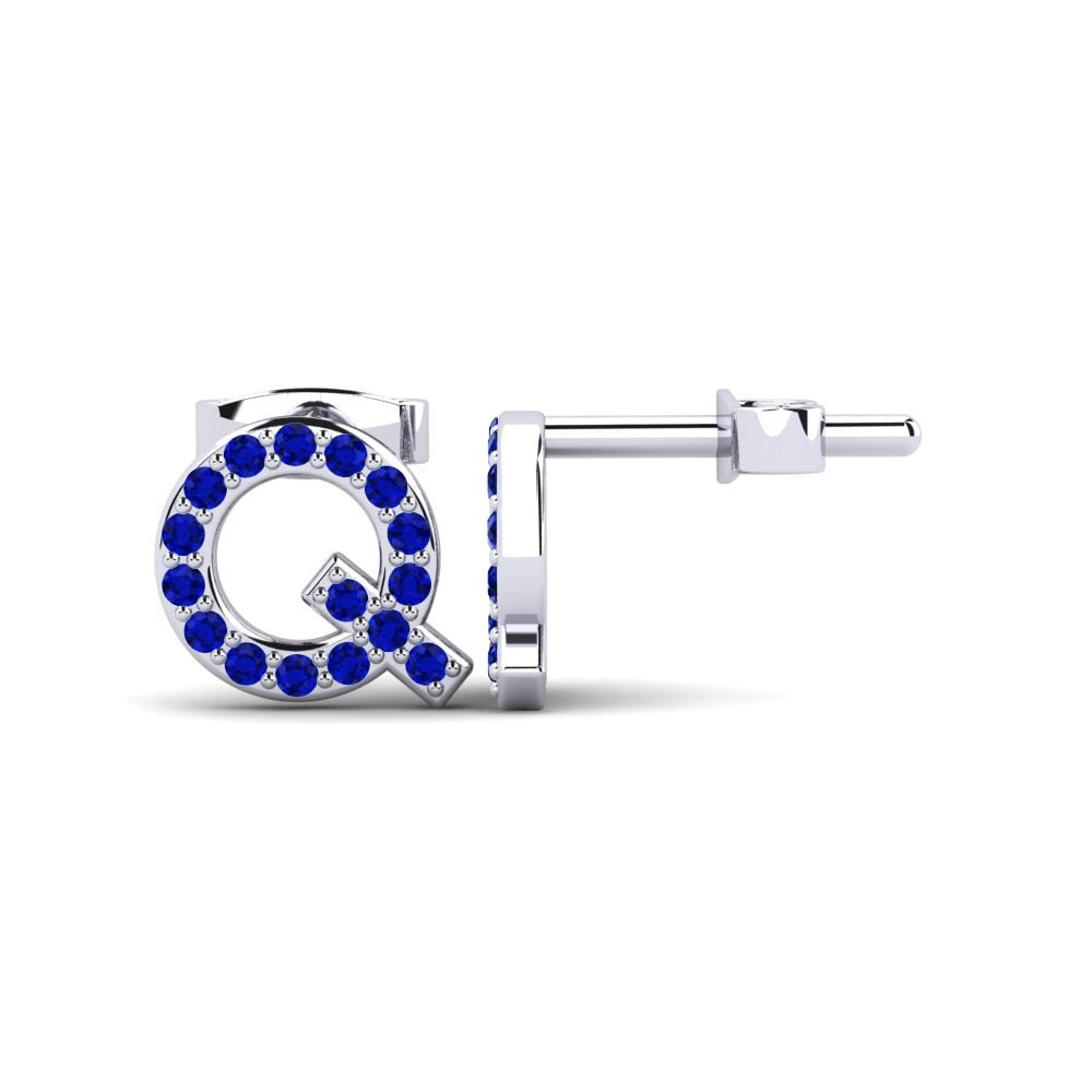 Sapphire Women's Earring Barbra Q