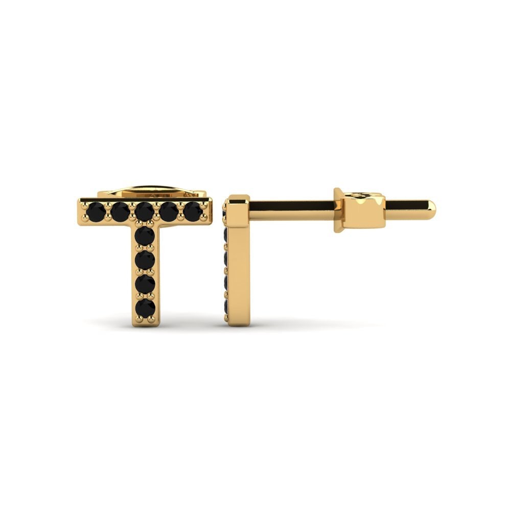 Black Diamond Women's Earring Barbra T