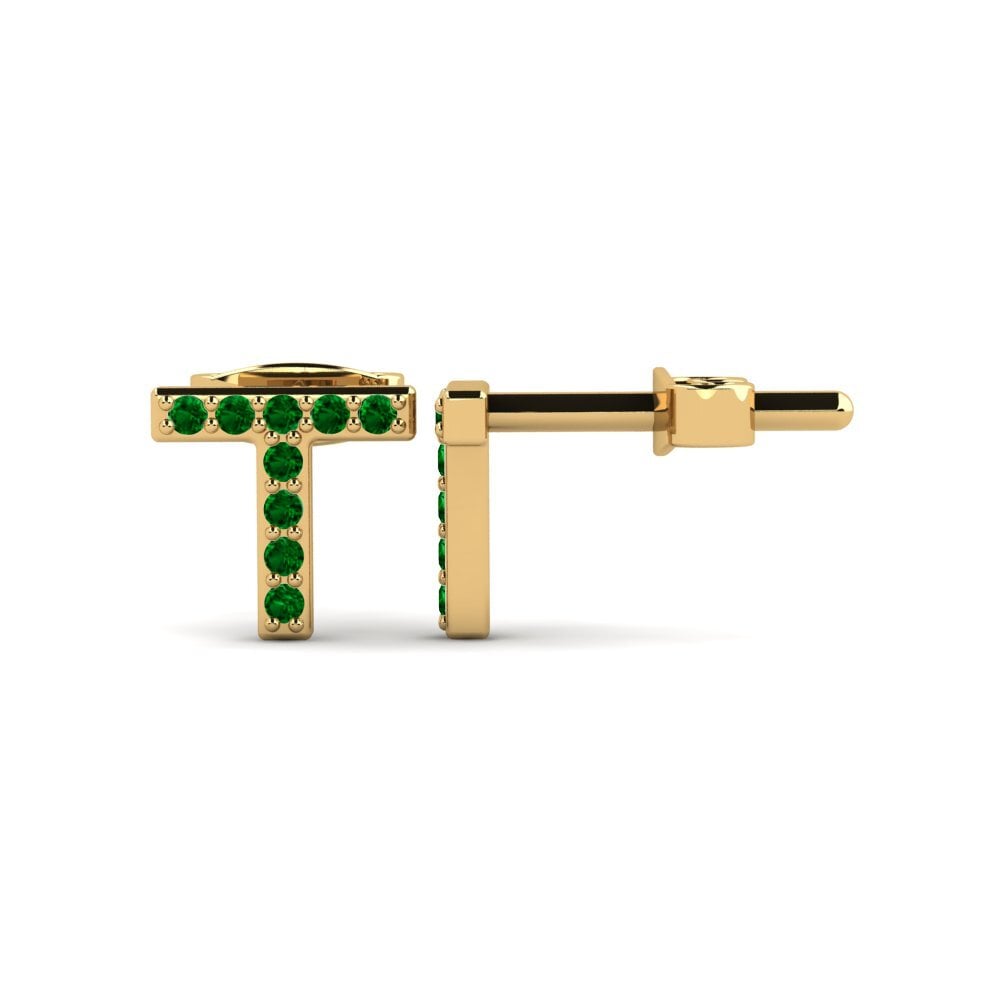 Green Zirconia Women's Earring Barbra T