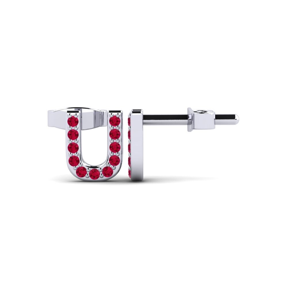 Ruby Women's Earring Barbra U