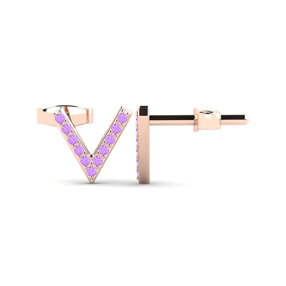Amethyst Women's Earring Barbra V