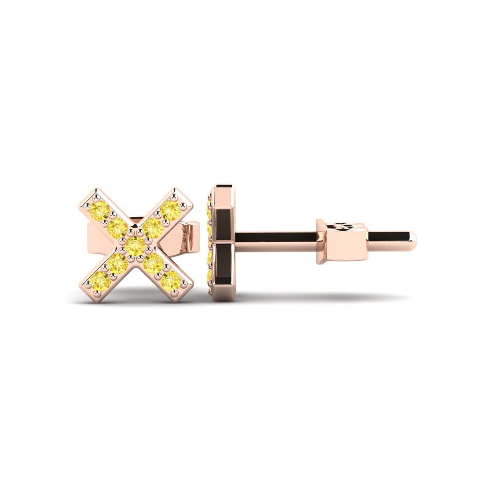 Yellow Sapphire Women's Earring Barbra X