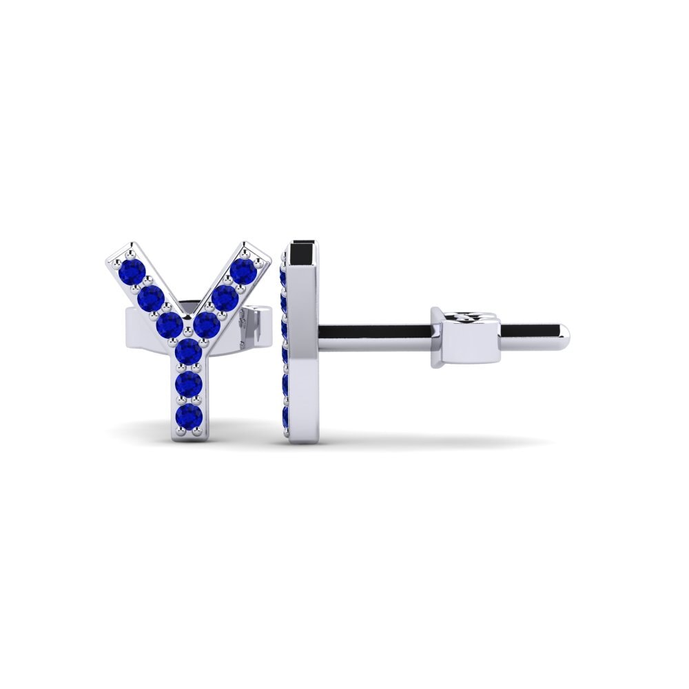 Sapphire Women's Earring Barbra Y