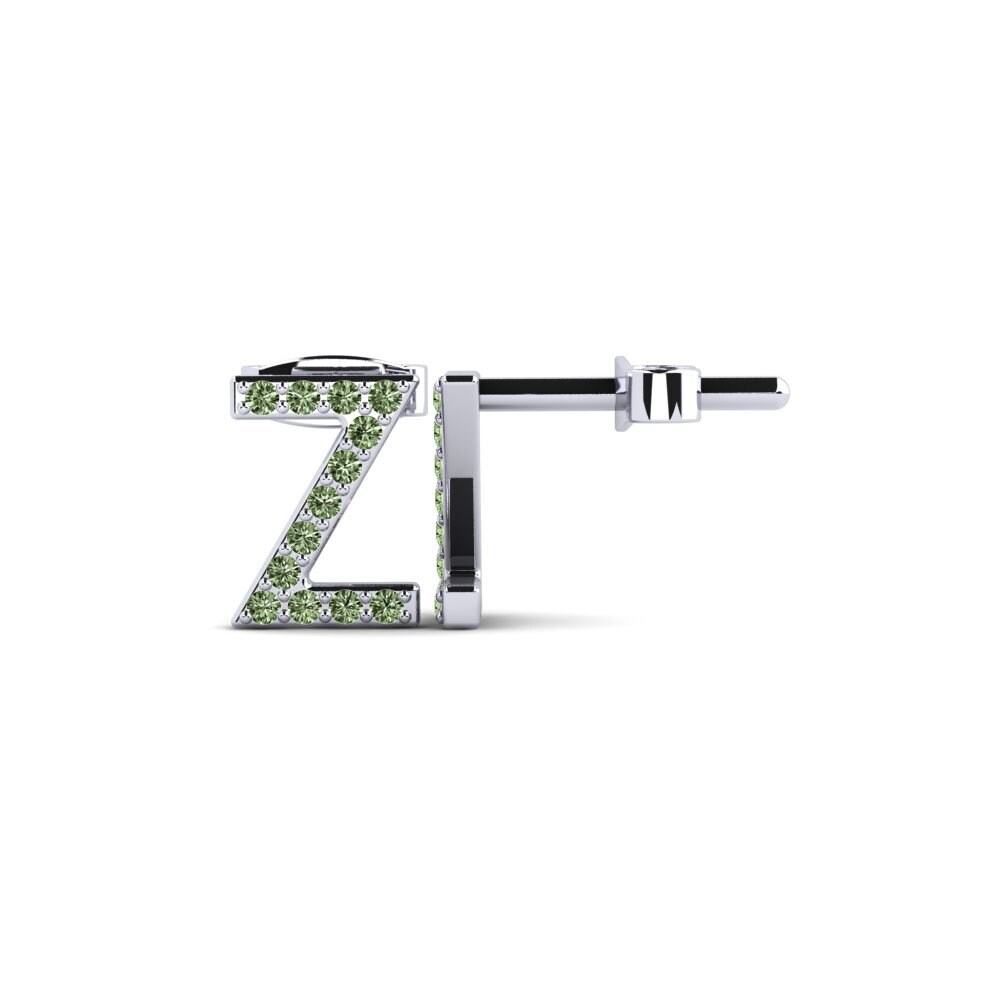 Green Diamond Women's Earring Barbra Z