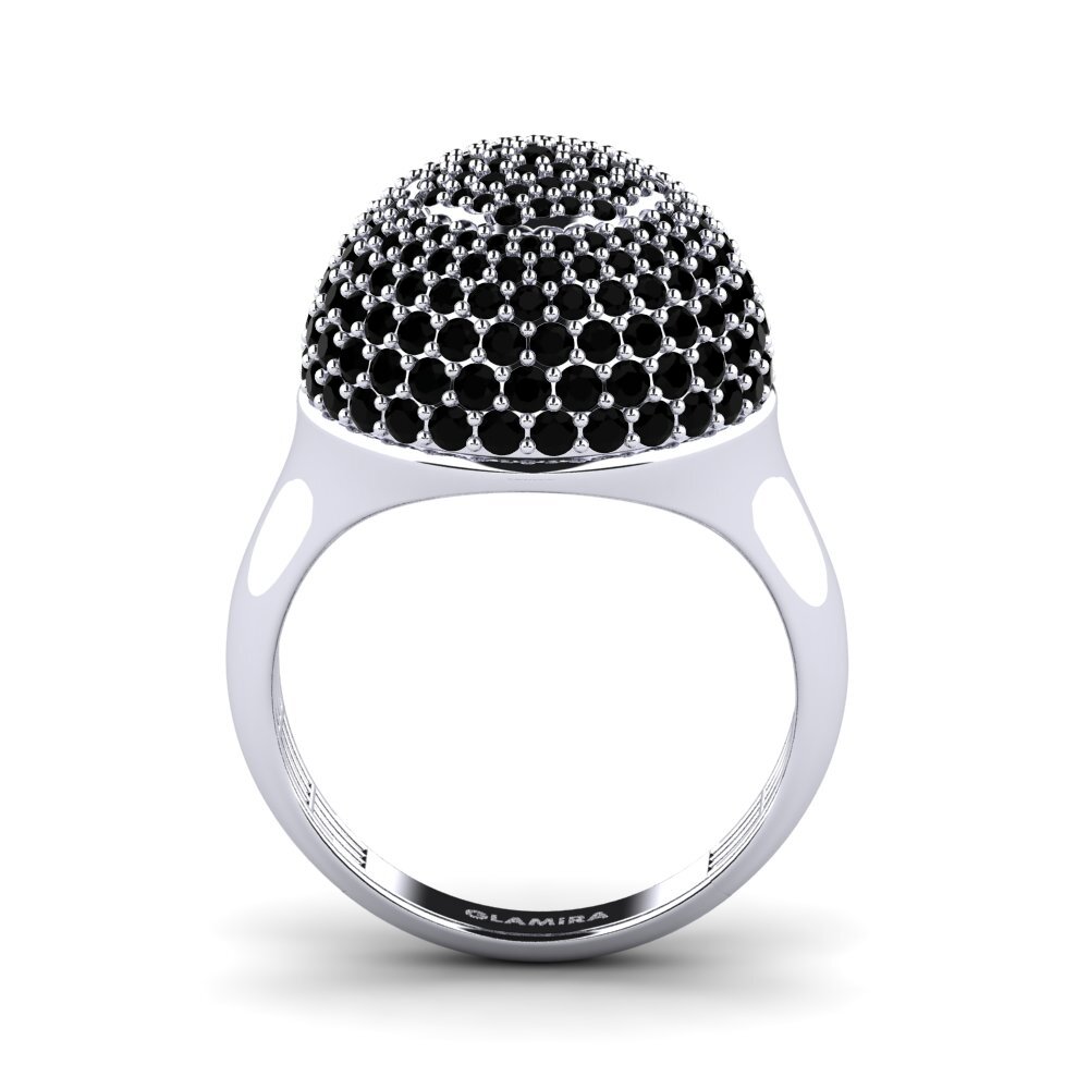 Zafiro negro Anillo Bart