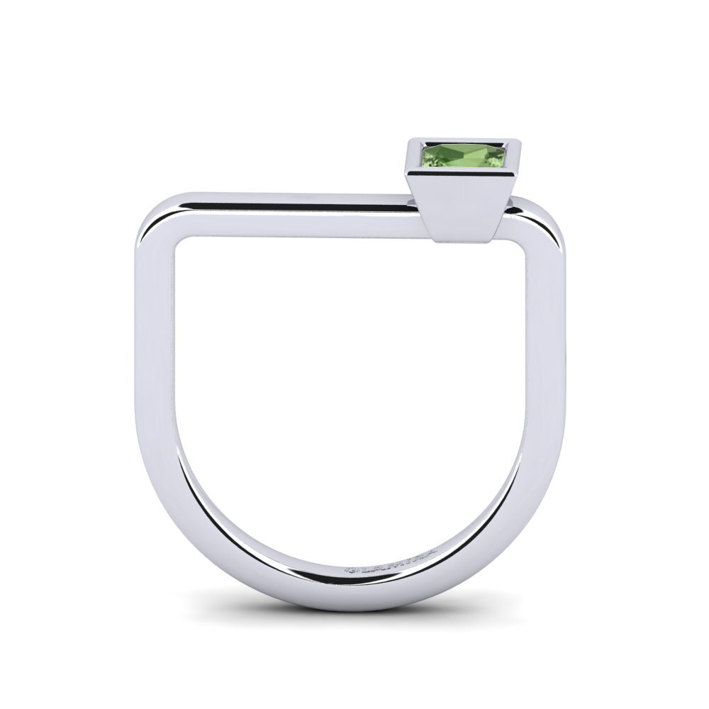 Princesa Zafiro Verde Anillo Basicprinces