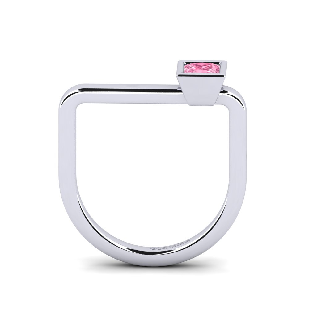 Princesa Zafiro Rosado Anillo Basicprinces