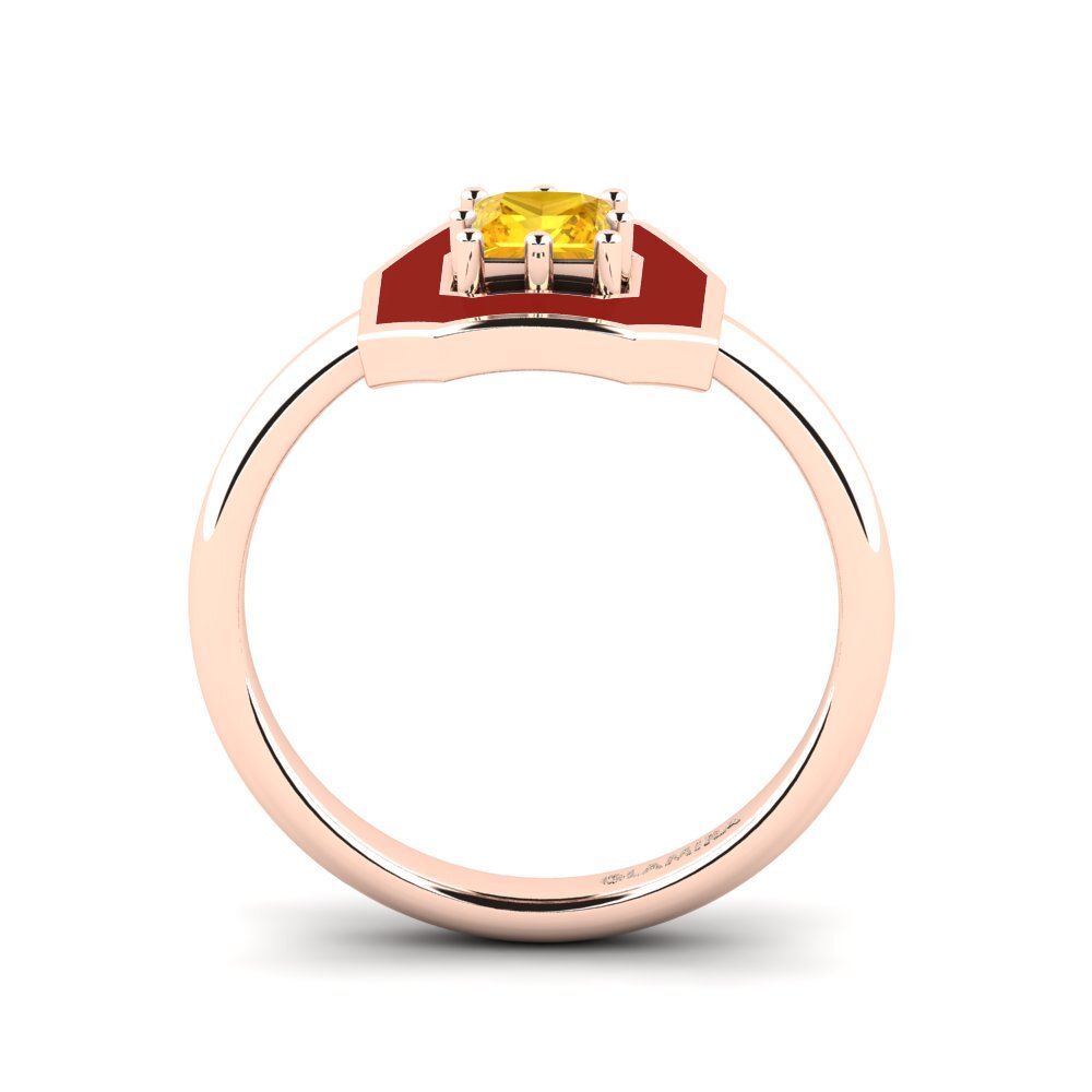 Rotgold 375 Ring Bassignac