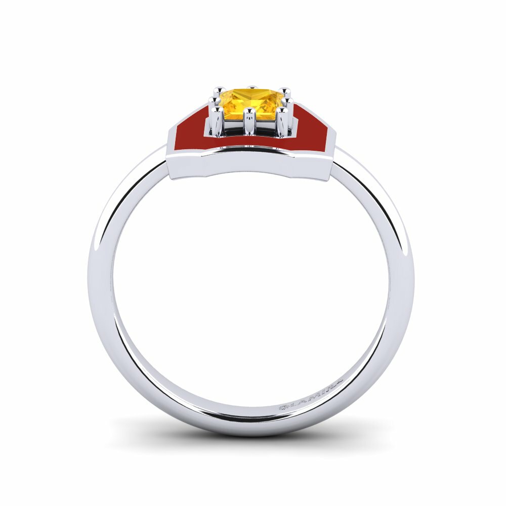 Argent Blanc Bague Bassignac