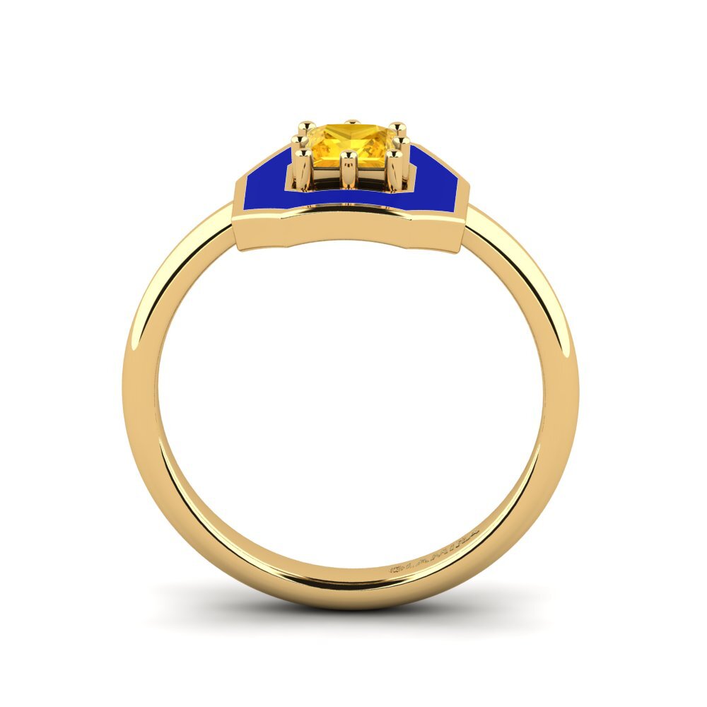 Gelbgold 585 Ring Bassignac